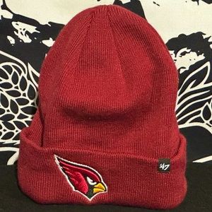 Men's '47 Cardinal Arizona Cardinals Primary Basic Cuffed Knit Hat